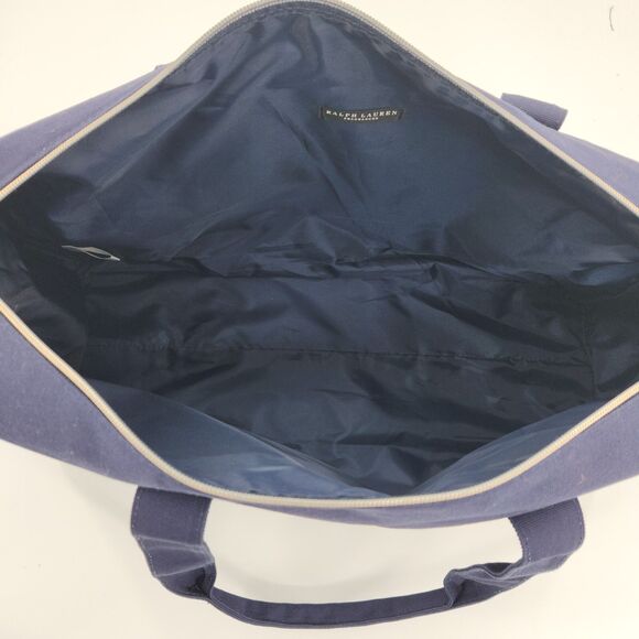 Ralph Lauren Polo Fragrance Medium Duffel Travel Bag in Polo Blue Color - Picture 4 of 9